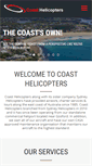 Mobile Screenshot of coasthelicopters.com.au